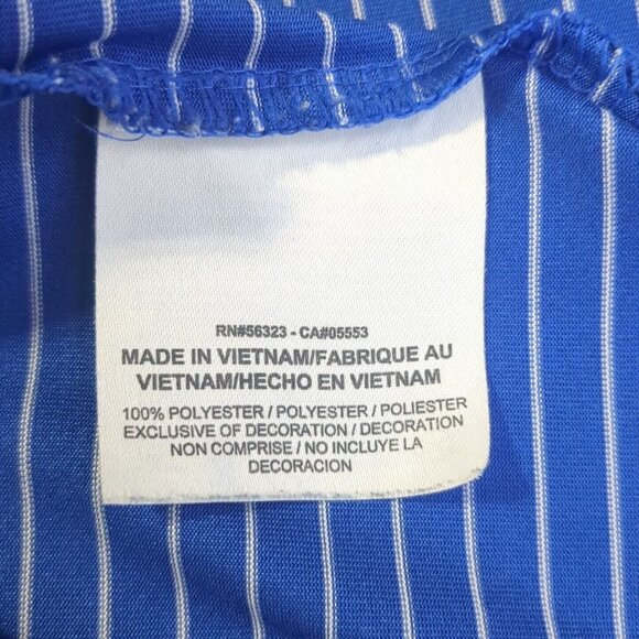 Nike Polo Shirt Adult Mens X-Large Blue Dri-Fit Golf Outdoors College Fields - Picture 11 of 12